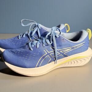 Women's 11 ASICS Gel-Excite 10 Sapphire/Pure Silver Running Sneakers EUC